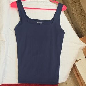 Nine West Navy Blue Tank Top